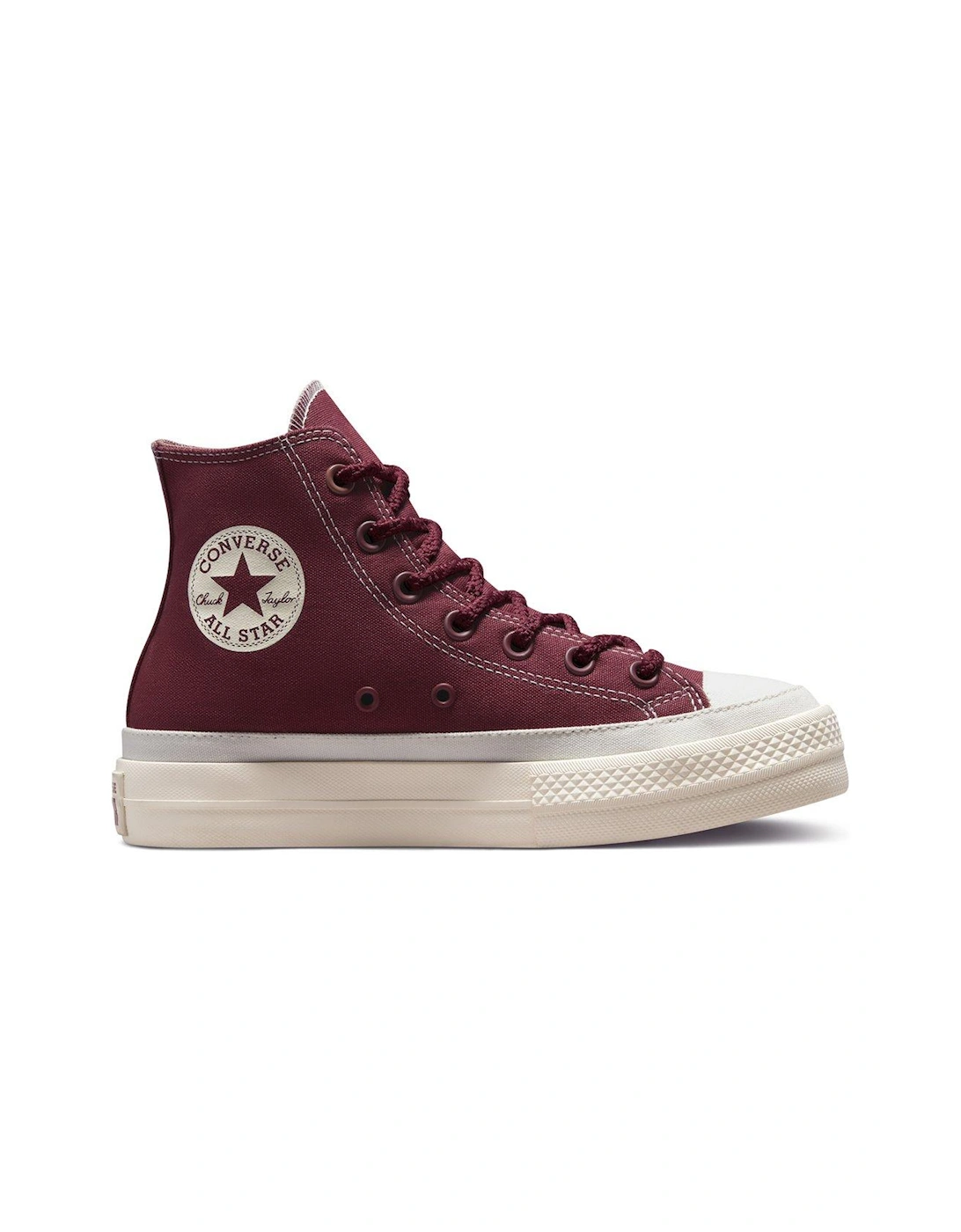 Chuck Taylor All Star Lift Platform Workwear Textiles Hi-Tops - Pink