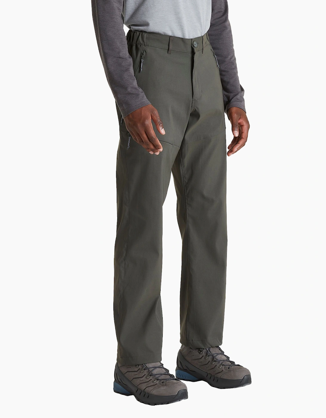 Men's Craghoppers Mens Kiwi Pro II Trousers - Green - Size: 36R