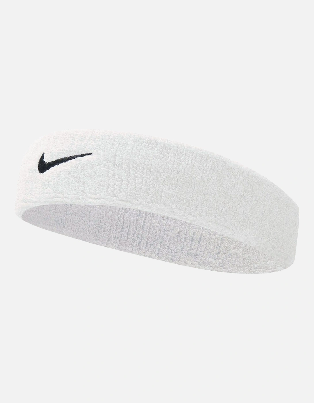 Nike Unisex Adults Swoosh Headband - White - Size: ONE size