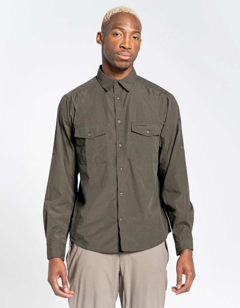 Mens Kiwi Long-Sleeved Shirt