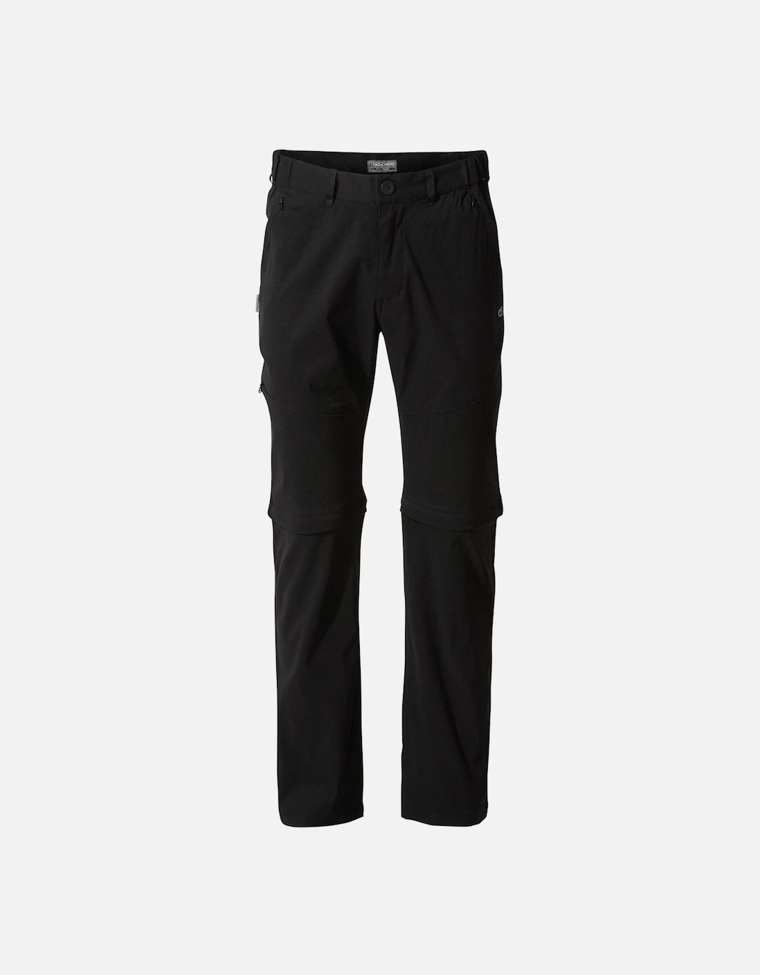 Men's Craghoppers Mens Kiwi Pro II Convertible Trousers - Black - Size: 32R