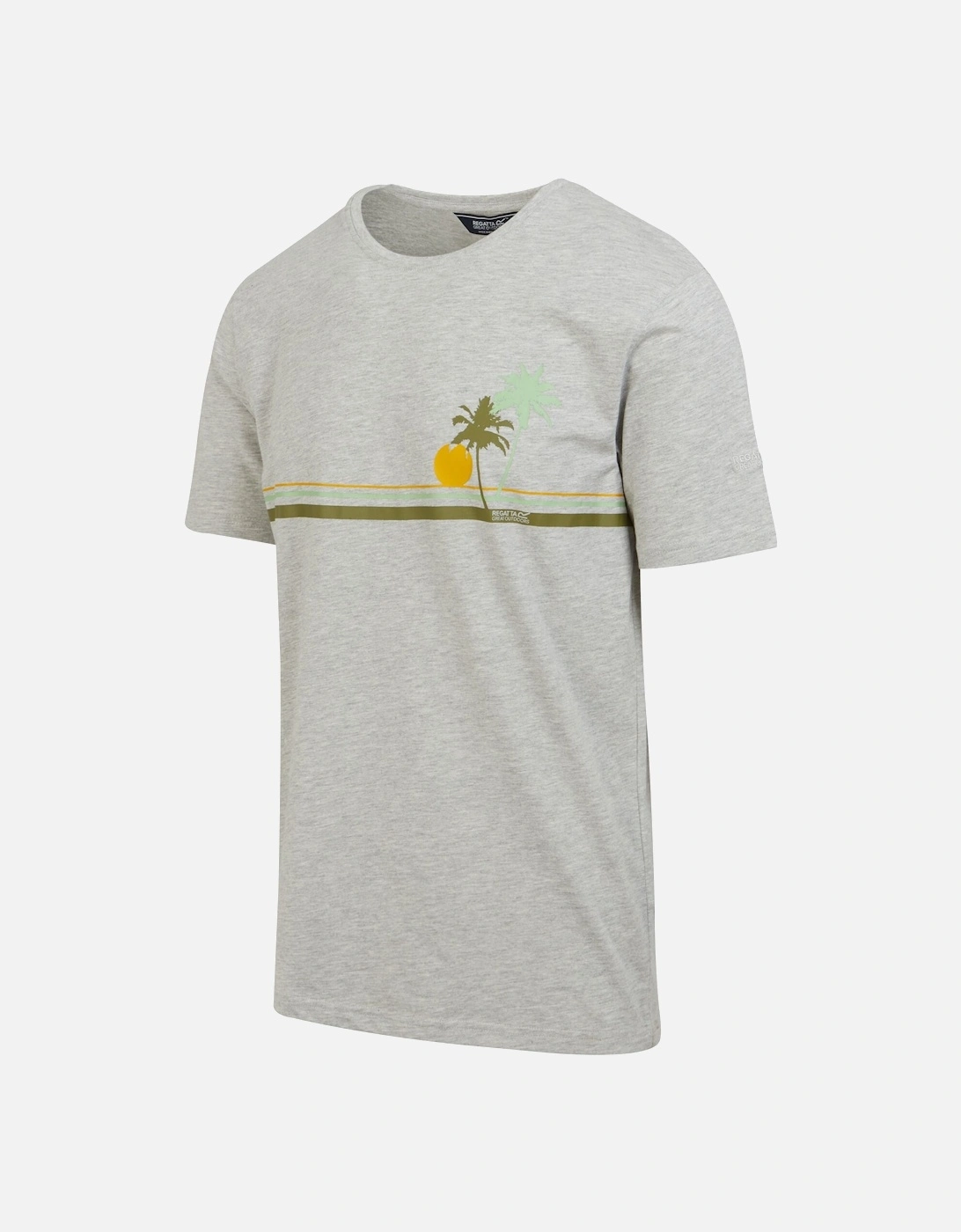 Mens Cline VIII Sunset Marl T-Shirt