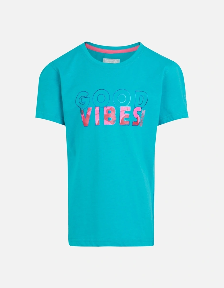 Childrens/Kids Bosley VII  Good Vibes T-Shirt