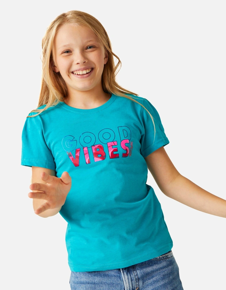 Childrens/Kids Bosley VII  Good Vibes T-Shirt