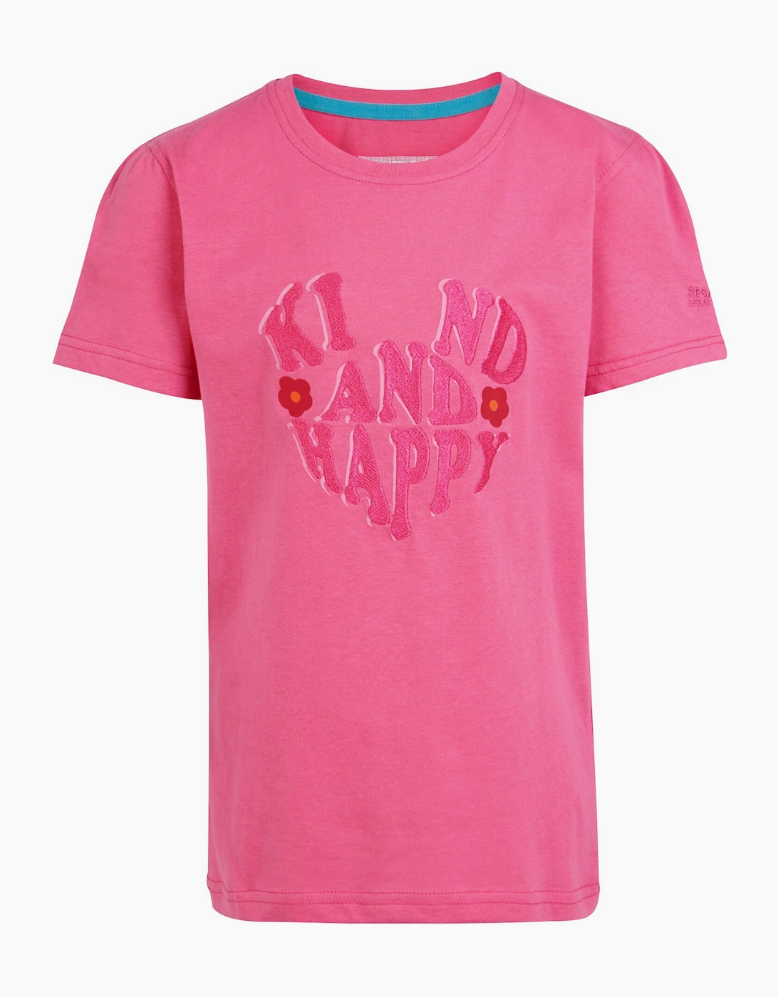 Regatta Childrens/Kids Bosley VII T-Shirt - Pink - Size: 14 years