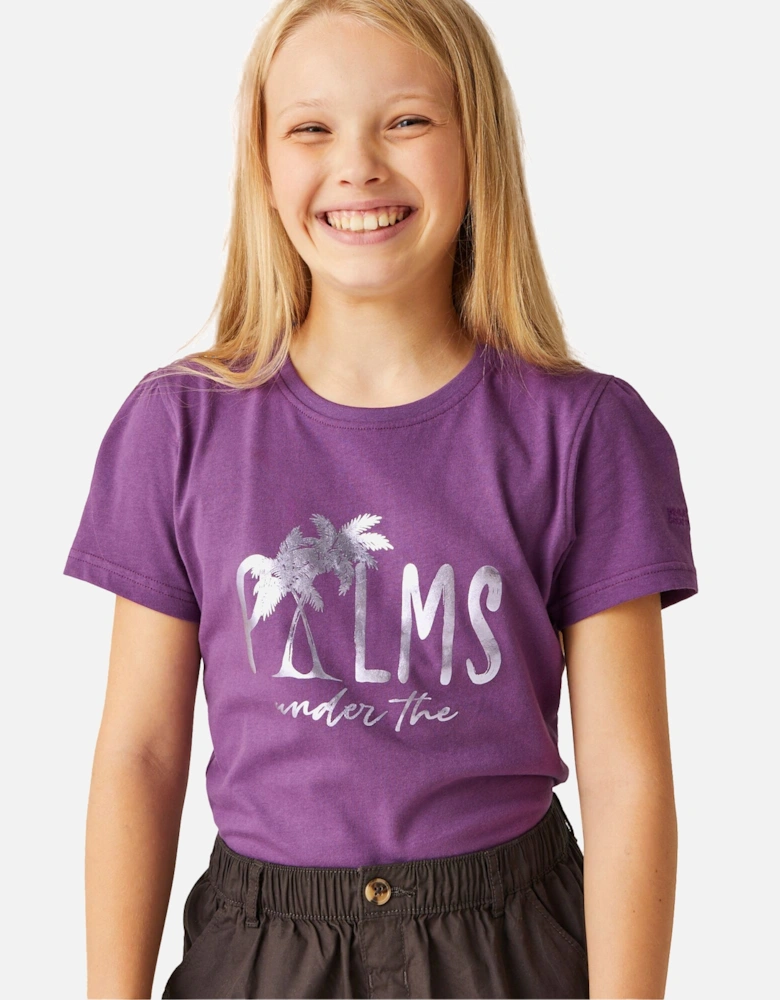 Childrens/Kids Bosley VII Palm Tree T-Shirt