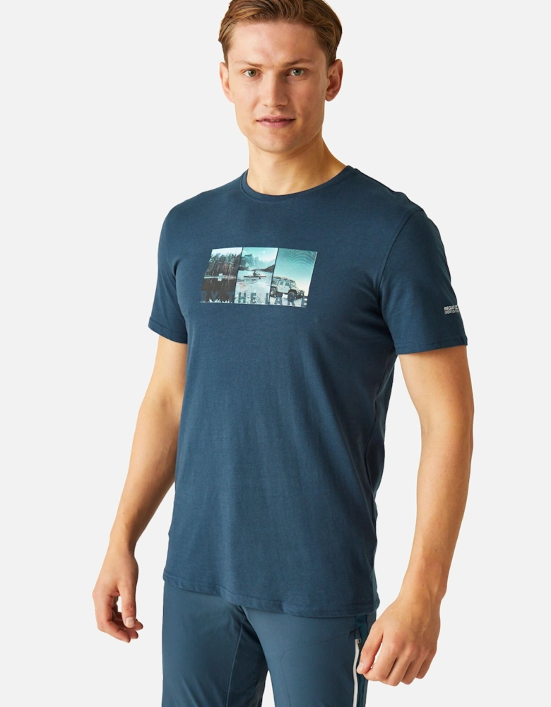 Mens Breezed IV Landscape T-Shirt