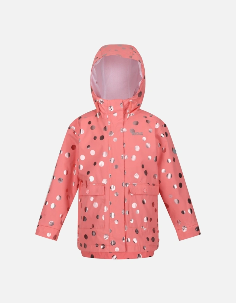 Childrens/Kids Baybella Polka Dot Waterproof Jacket