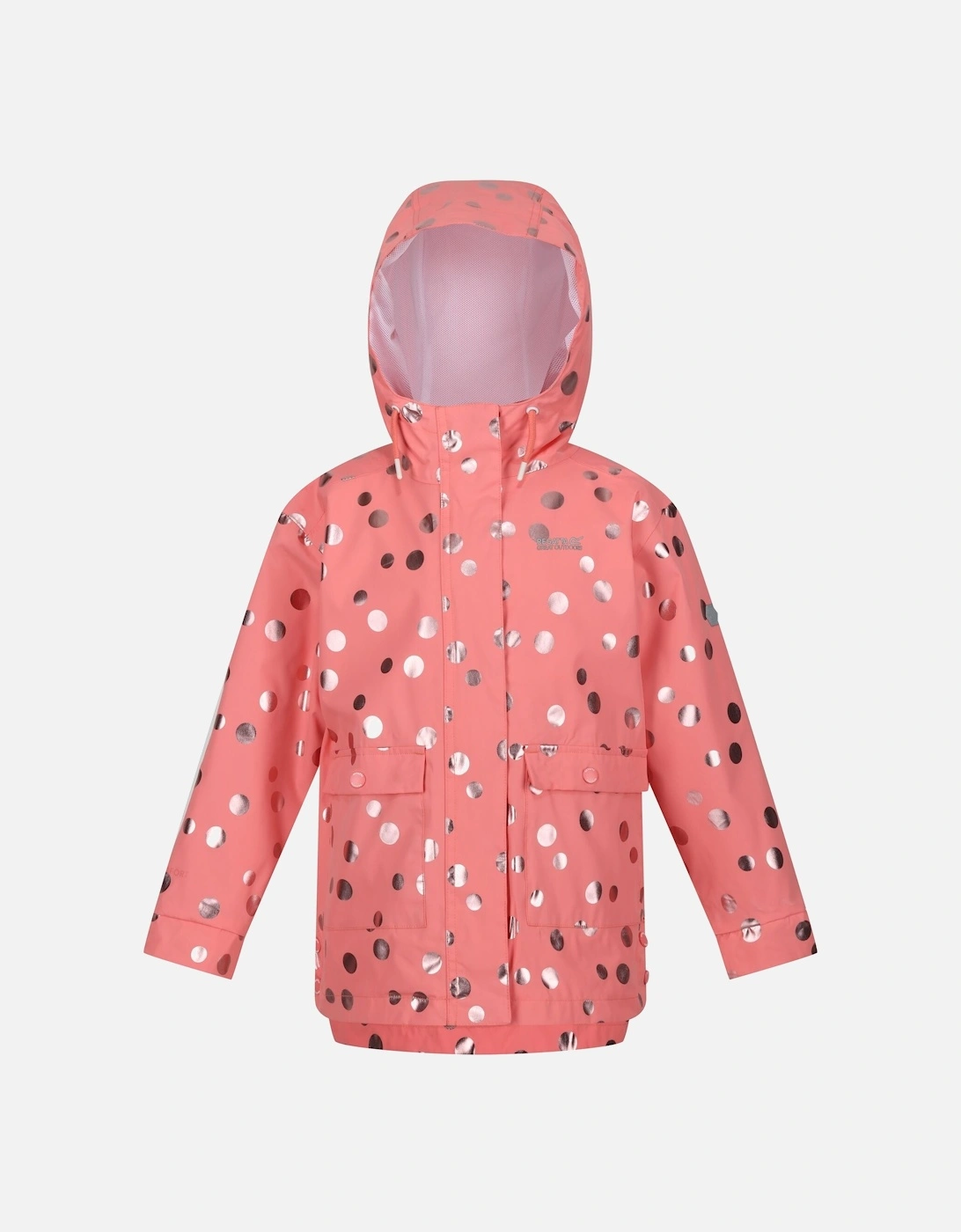 Childrens/Kids Baybella Polka Dot Waterproof Jacket, 6 of 5