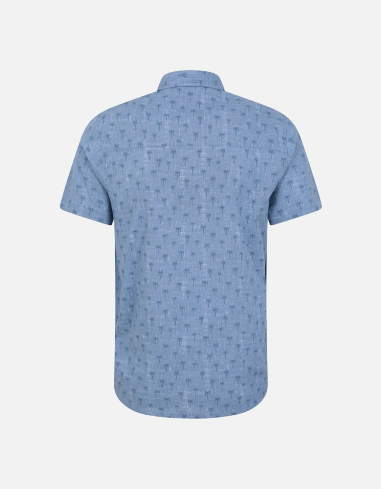 Mountain Warehouse Mens Preston Illustration Palm Tree Shirt