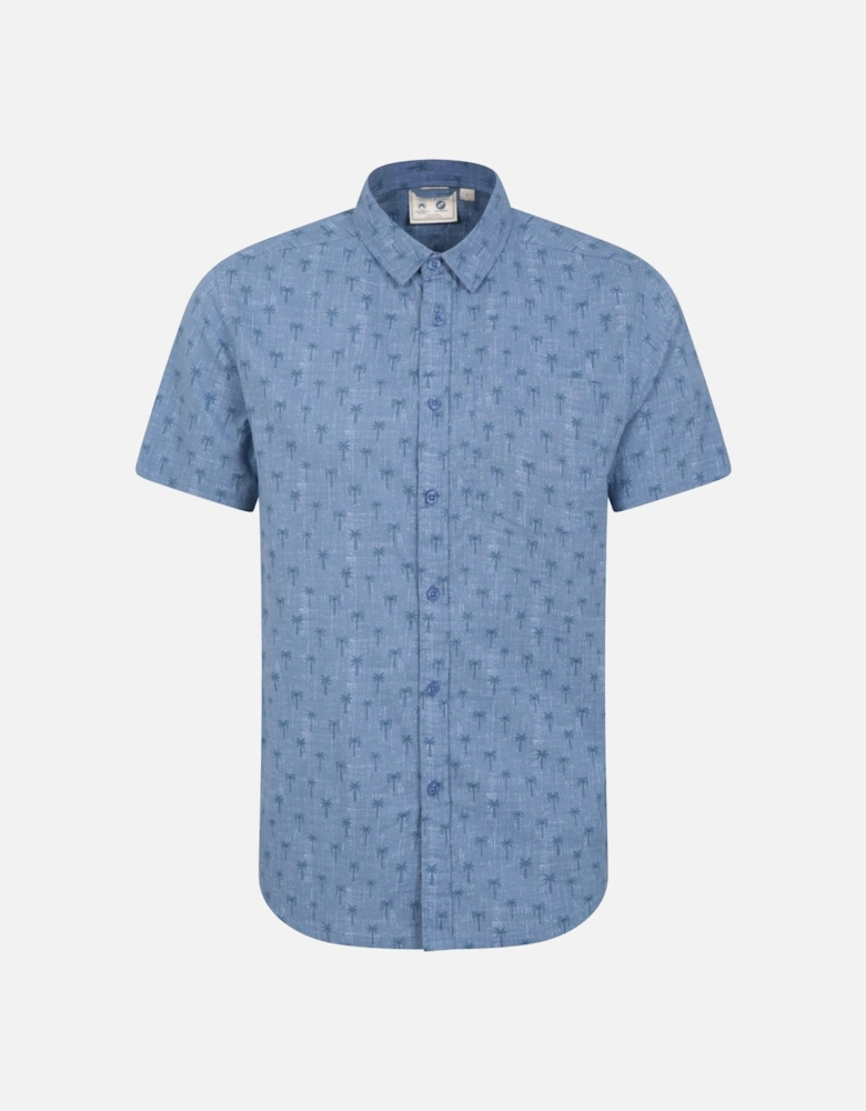 Mountain Warehouse Mens Preston Illustration Palm Tree Shirt