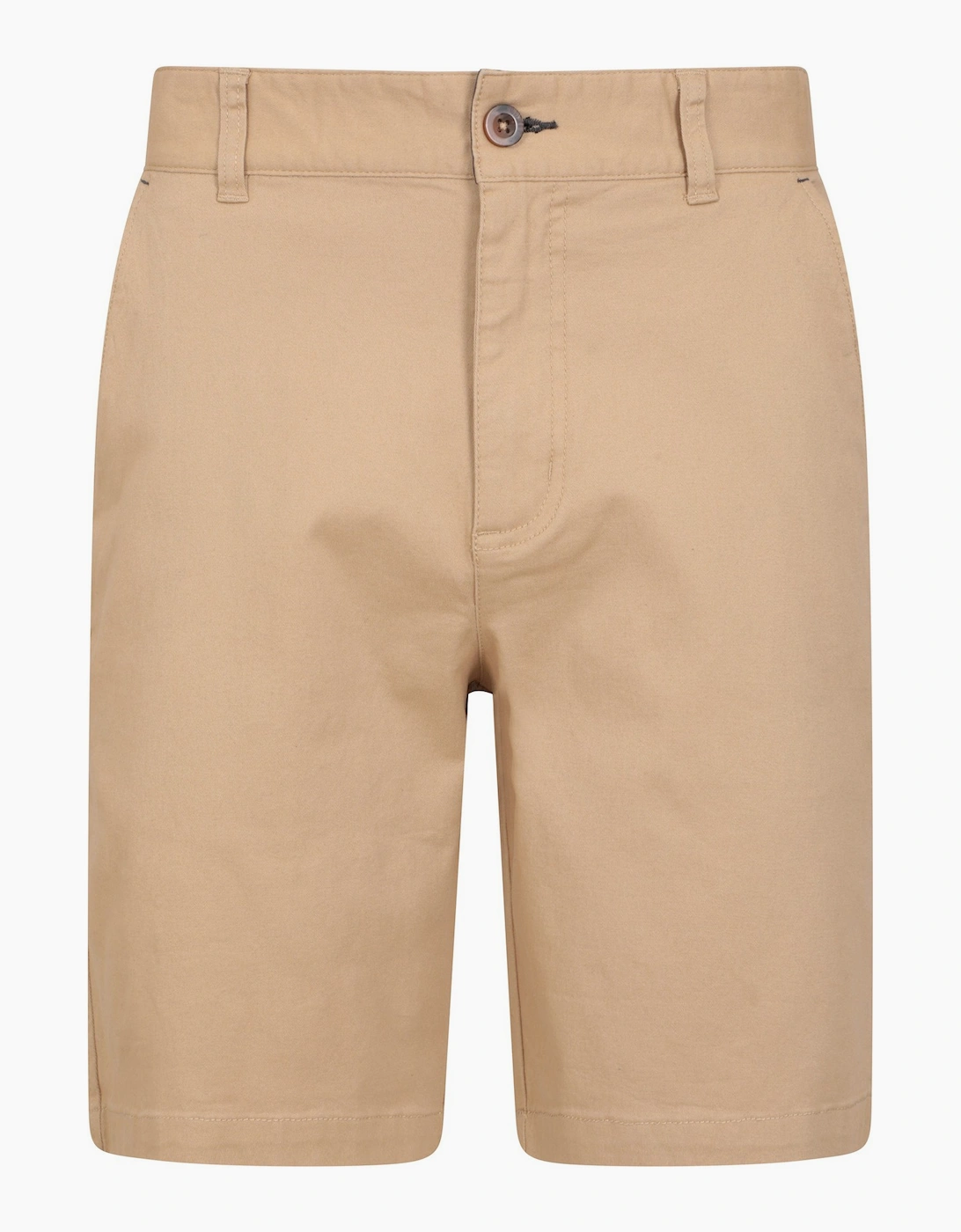Mountain Warehouse Men's Cream Organic Chino Shorts - Size: 40/32