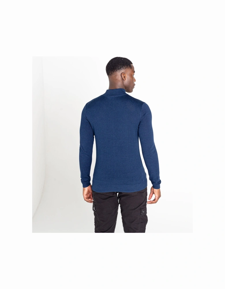 Mens Unite Us Knitted Half Zip Sweatshirt