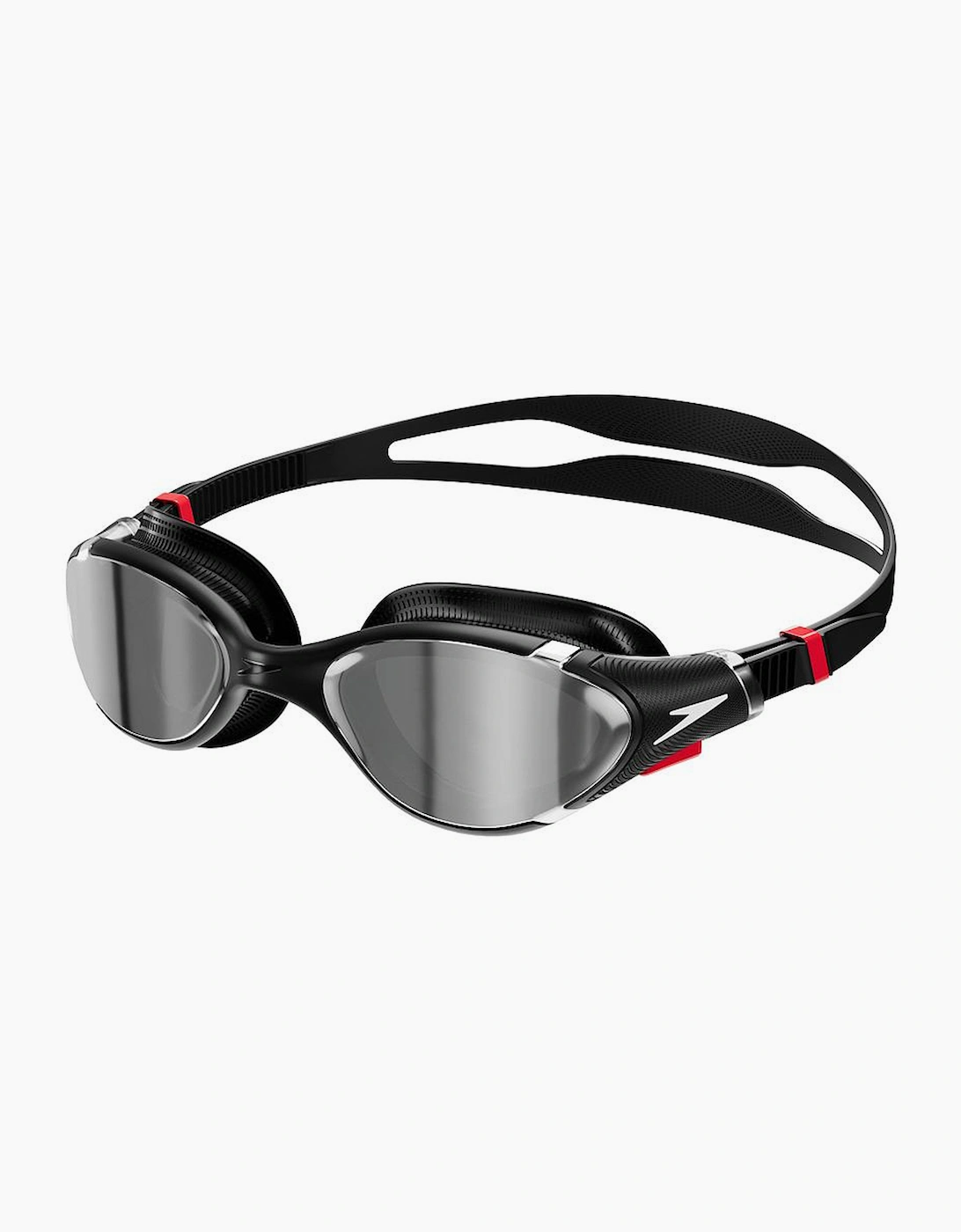 Speedo Unisex Black/Multi Adult 2.0 Mirror Biofuse Swimming Goggles - Size One Size