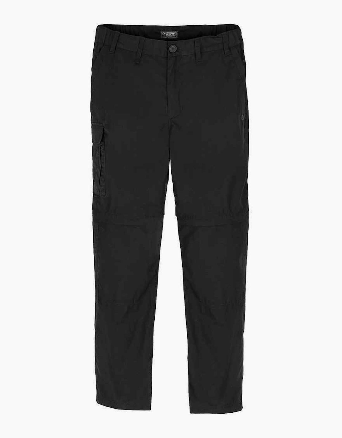 Craghoppers Men's Black Expert Kiwi Convertible Cargo Trousers  40L