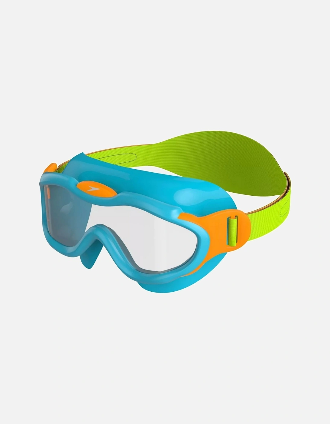 Speedo (One Size, Blue/Green) Childrens/Kids Biofuse Swimming Goggles - Image 3
