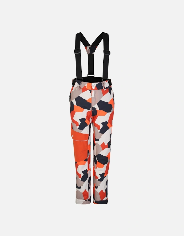 Childrens/Kids Pow Camo Ski Trousers