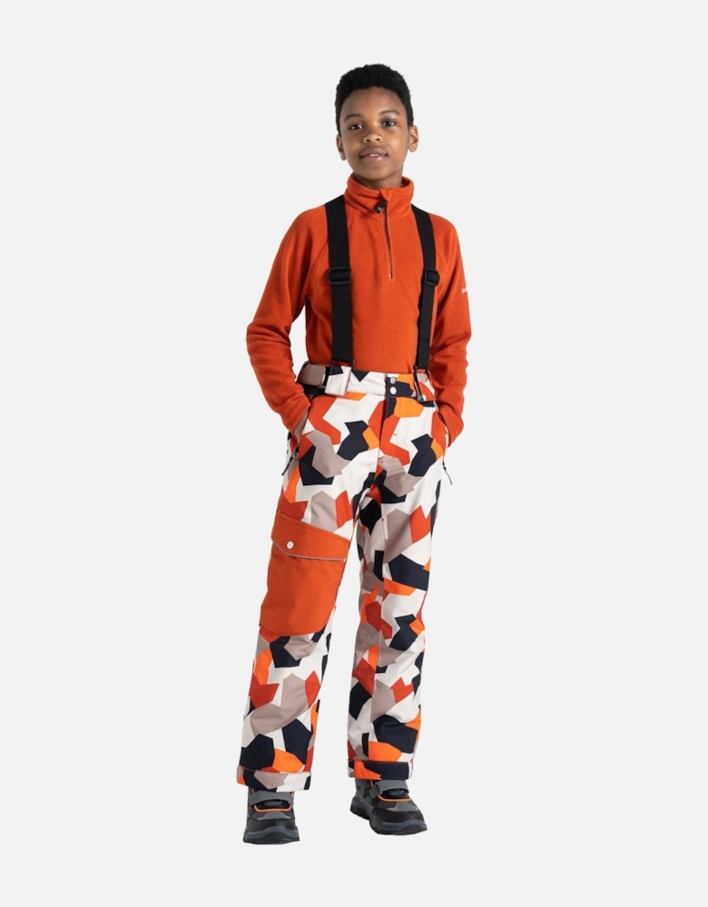 Childrens/Kids Pow Camo Ski Trousers