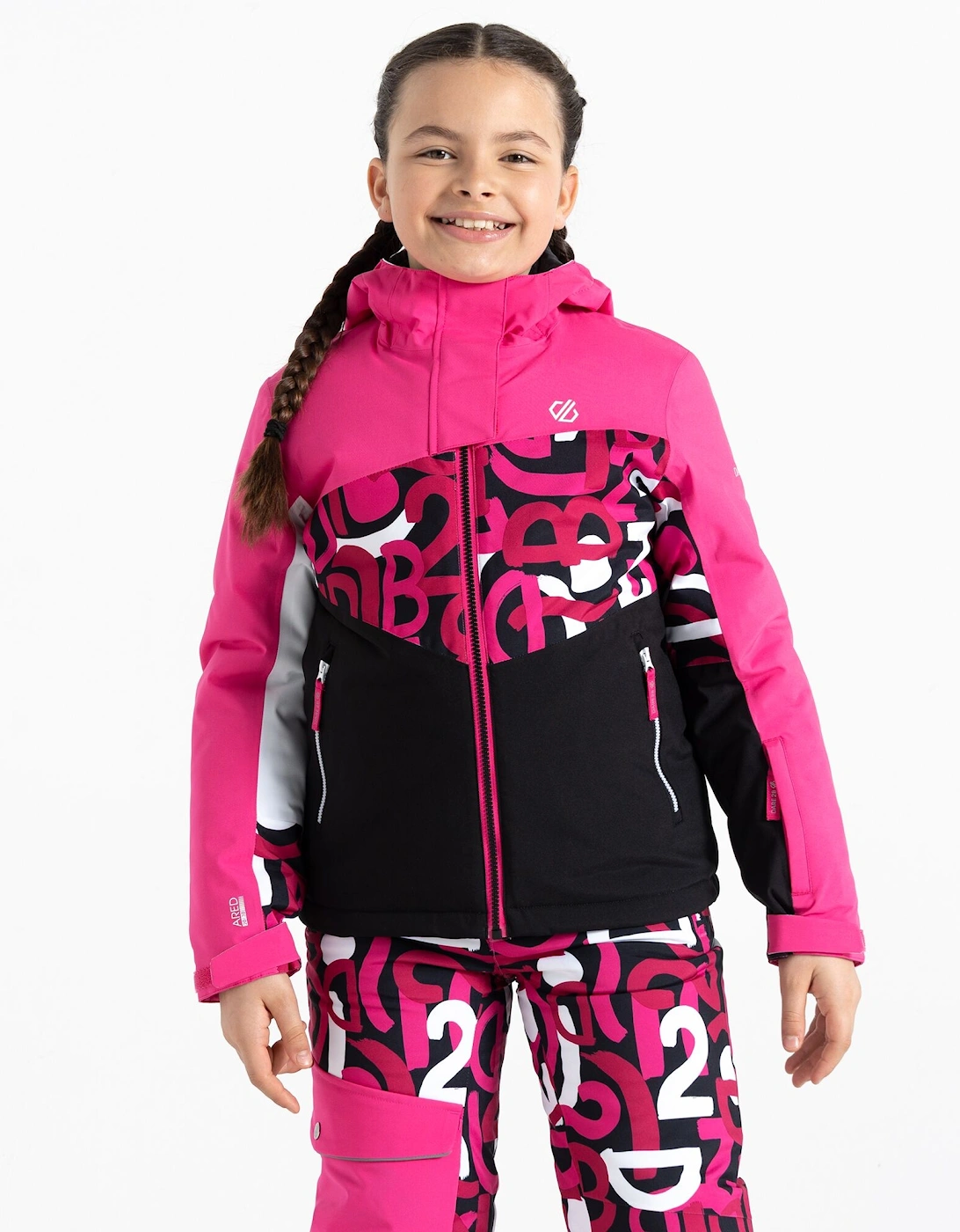 Childrens/Kids Humour II Graffiti Ski Jacket