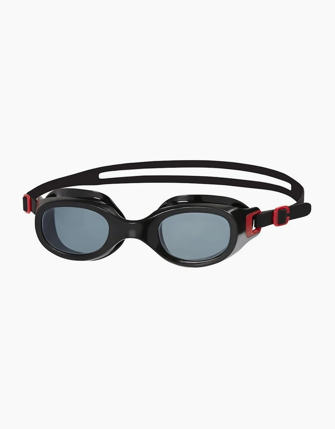 Speedo Unisex Smoke Red Adult Futura Classic Swimming Goggles - Size: One Size