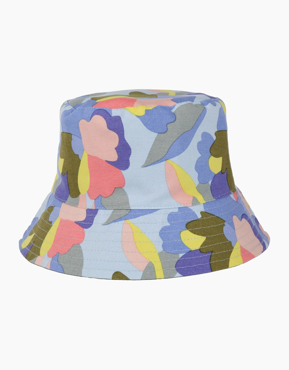 Regatta (S-M, Green Milieu) Womens/Ladies Abstract Floral Reversible Bucket Hat - Image 3