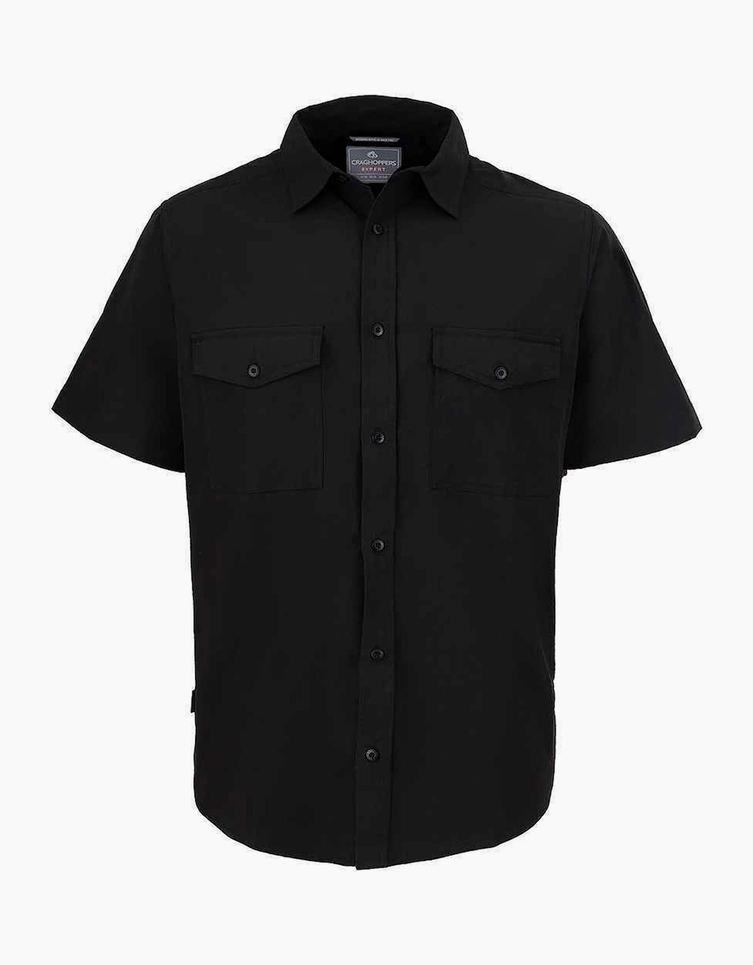 Craghoppers Men's Black Expert Kiwi Short-Sleeved Shirt  44/Regular Xxl