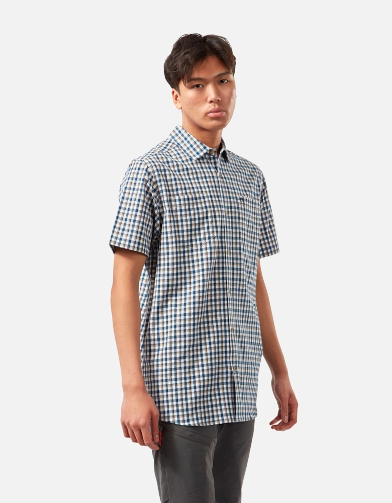 Mens Nour Checked Shirt