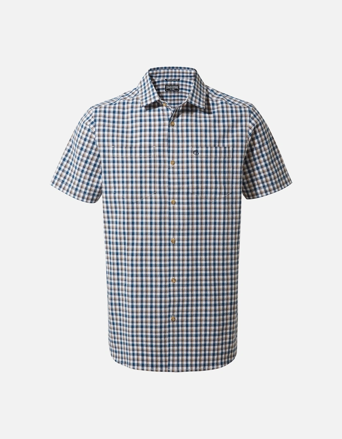 Mens Nour Checked Shirt, 6 of 5