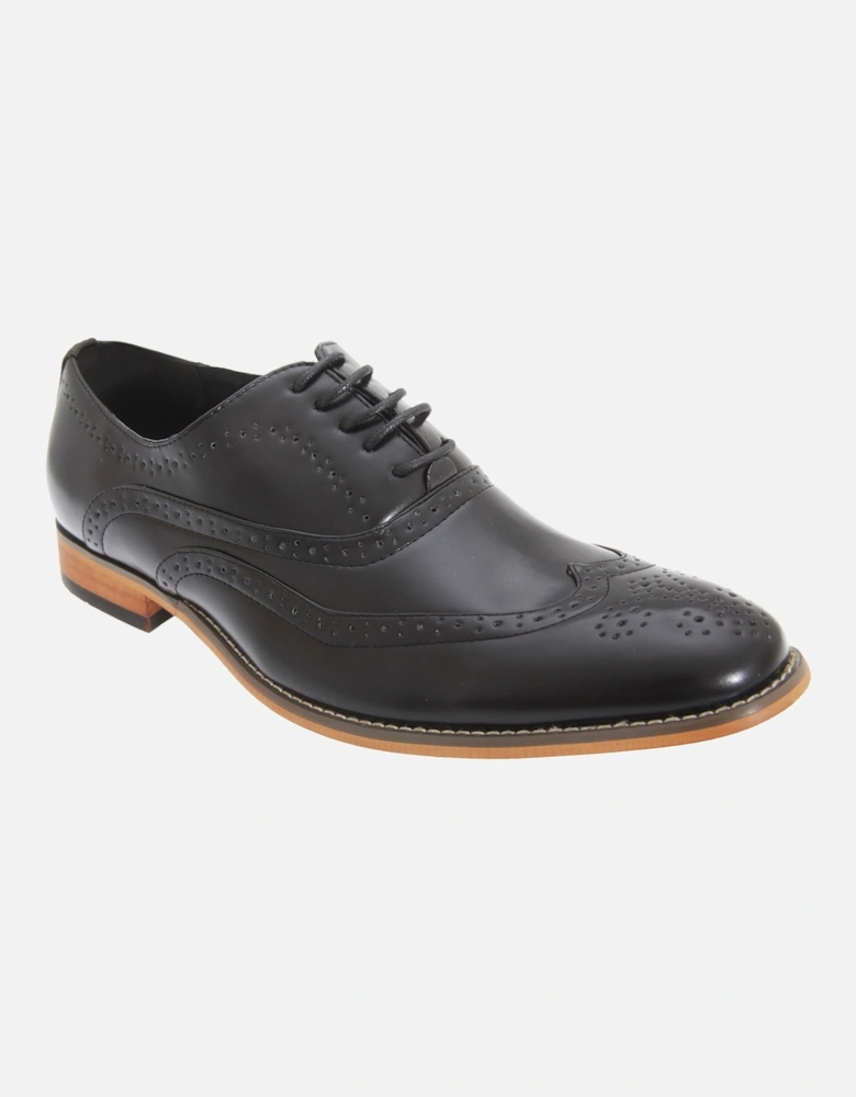 Mens 5 Eyelet Brogue Oxford Shoes