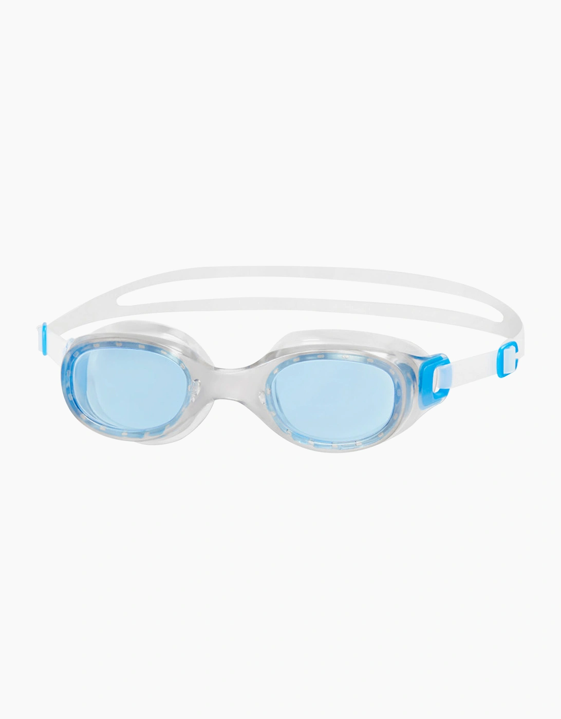 Speedo Unisex Clear Blue Adult Futura Classic Swimming Goggles - Size: One Size