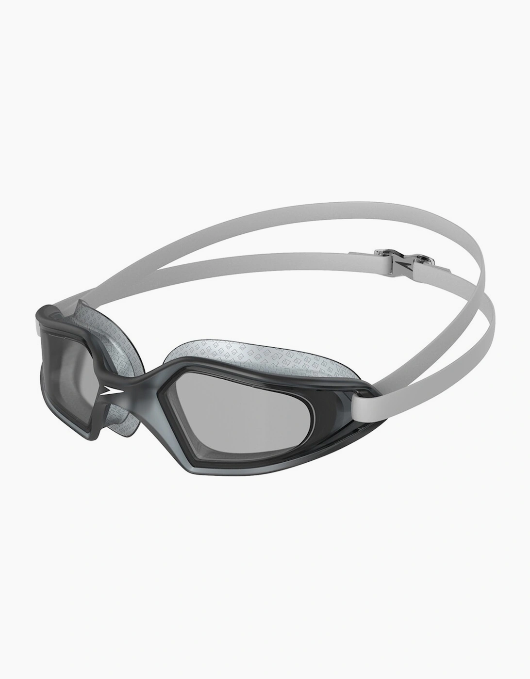 Speedo Unisex Adult Hydropulse Smoke Swimming Goggles - White Elephant Grey Smoke - Size: ONE size