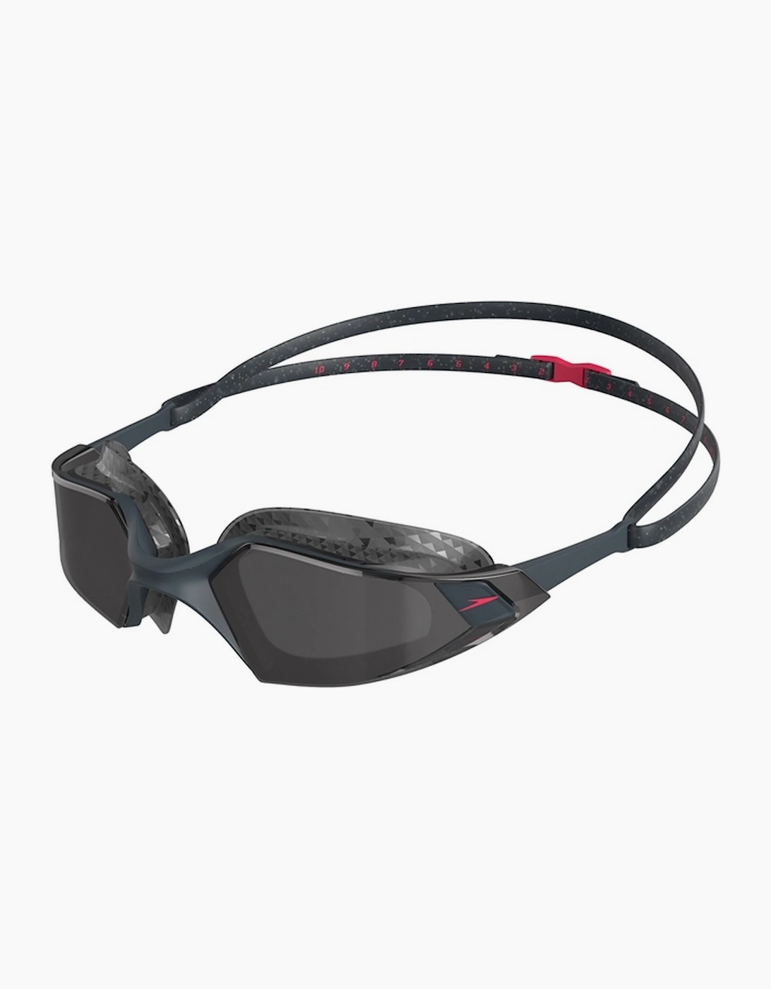 Speedo Unisex Grey/Multi Adult Aquapulse Pro Smoke Swimming Goggles - Size: One Size