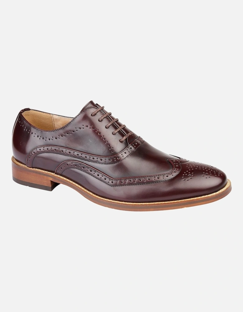 Mens 5 Eye Wing Capped Oxford Brogues