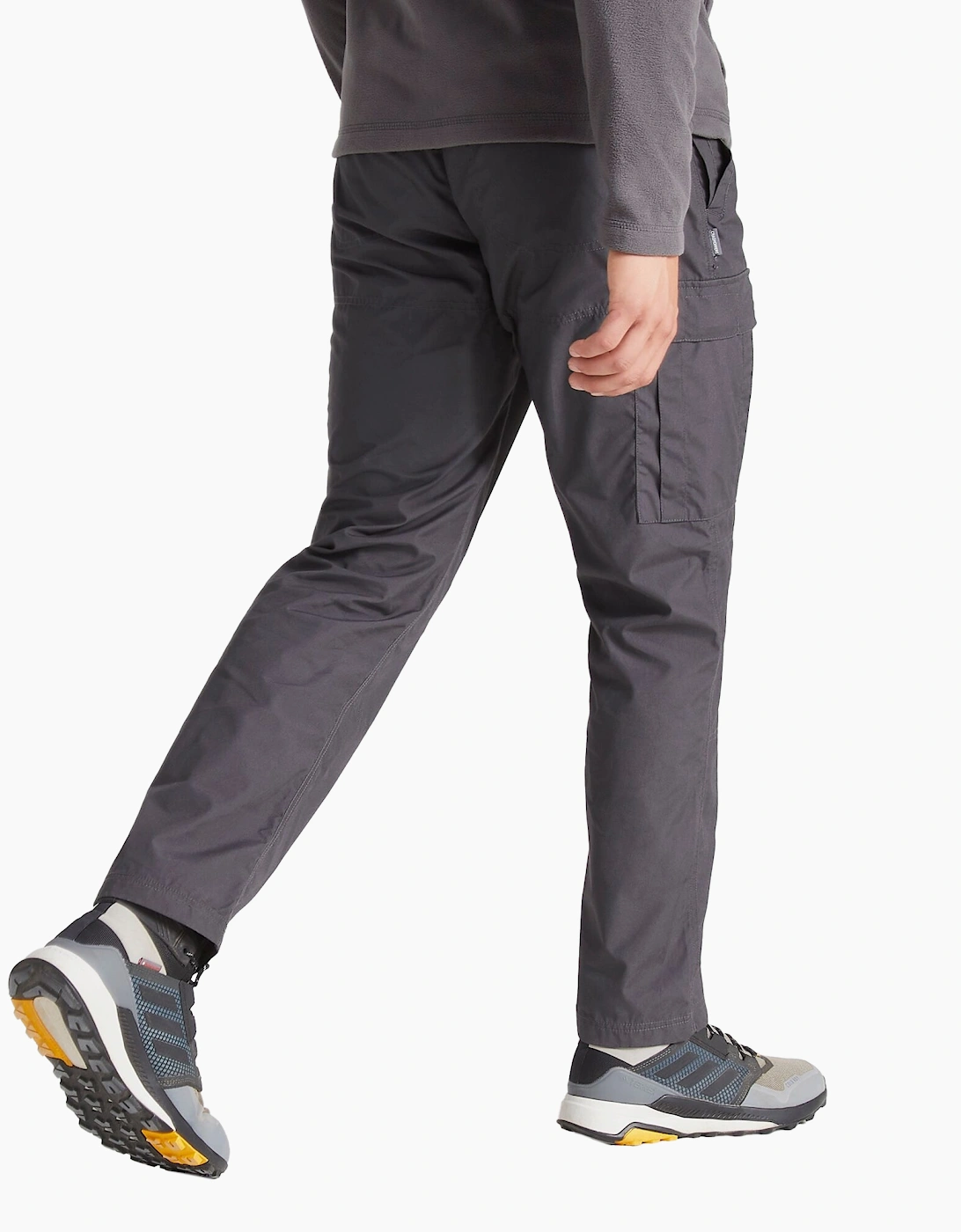 Craghoppers Mens Expert Kiwi Tailored Cargo Trousers (Carbon Grey) - Size 40 Regular - Image 4