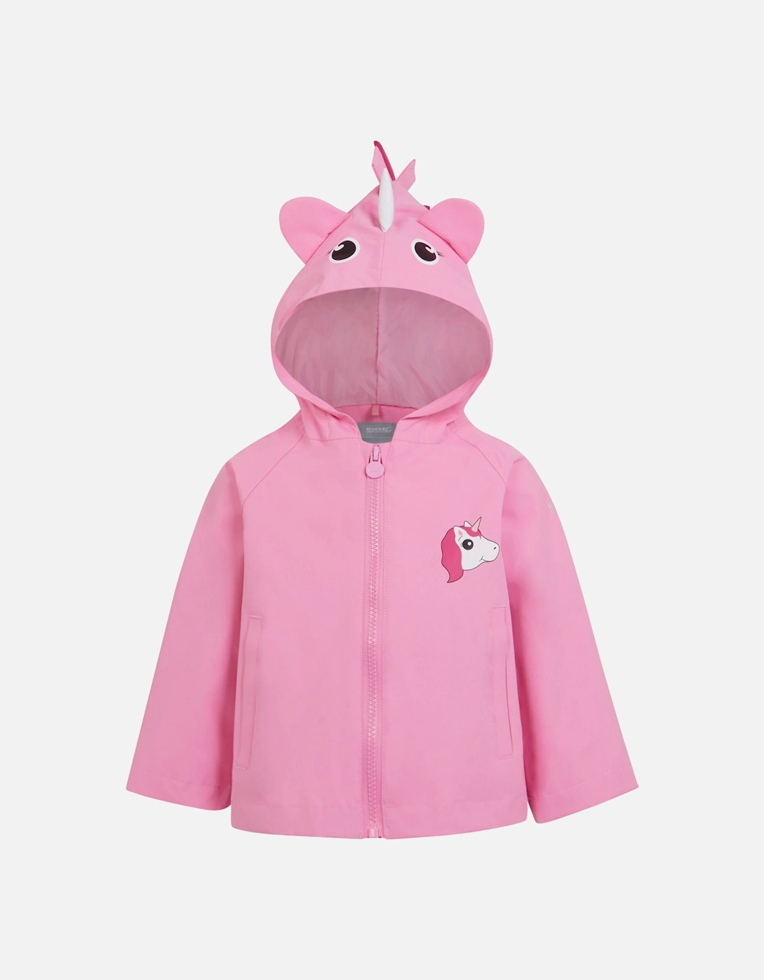 Childrens/Kids Luna The Unicorn Waterproof Jacket, 6 of 5