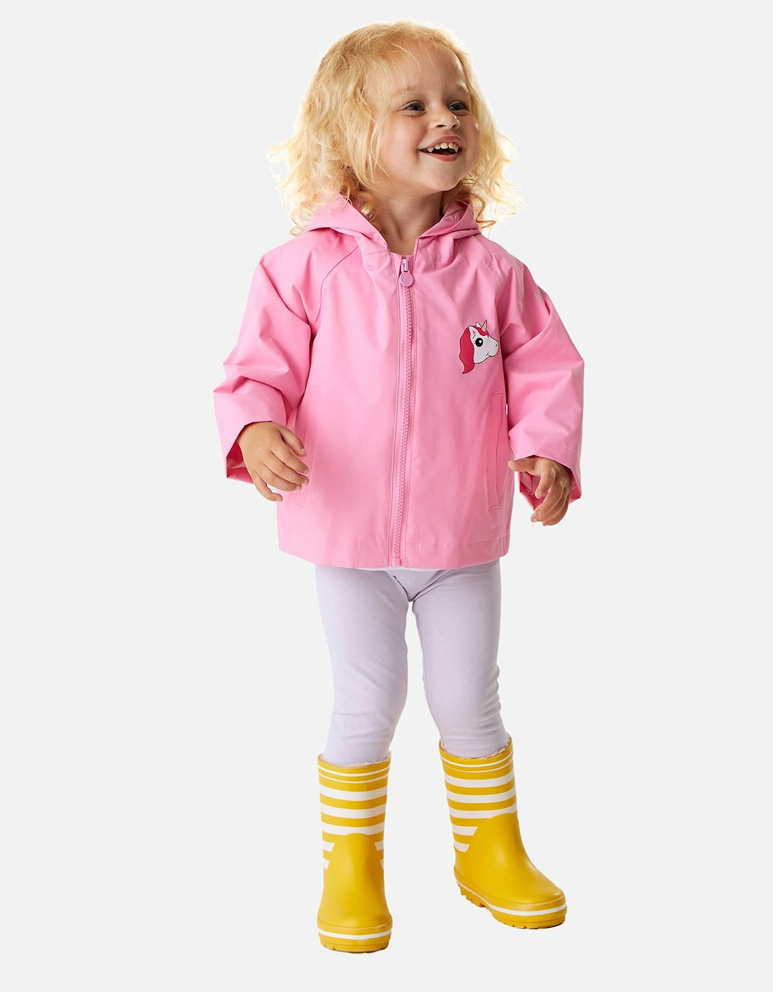 Childrens/Kids Luna The Unicorn Waterproof Jacket