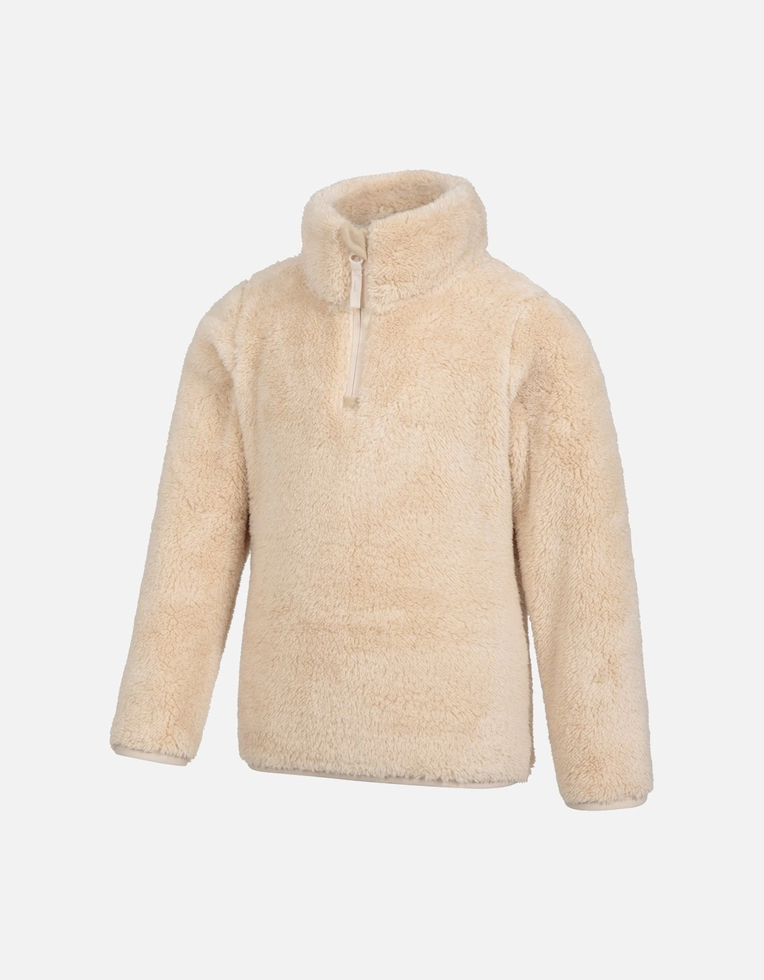 Childrens/Kids Teddy Half Zip Fleece Top