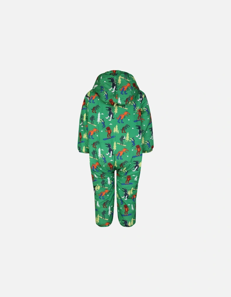 Baby Bambino II Dinosaur Waterproof Snowsuit