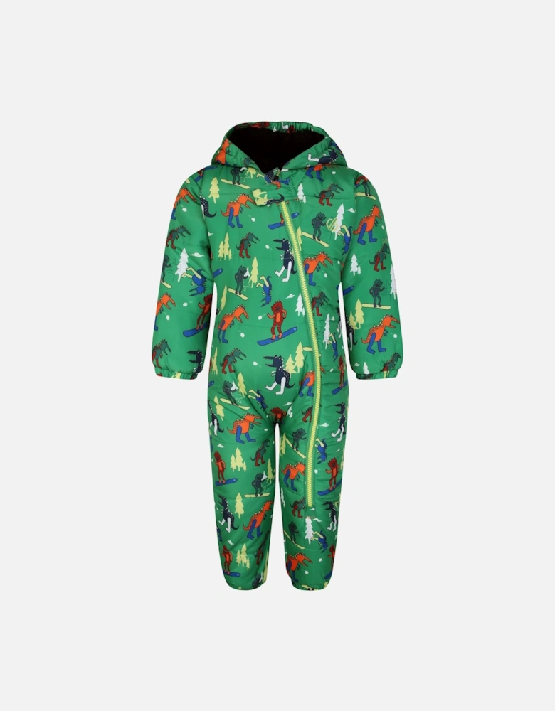 Baby Bambino II Dinosaur Waterproof Snowsuit