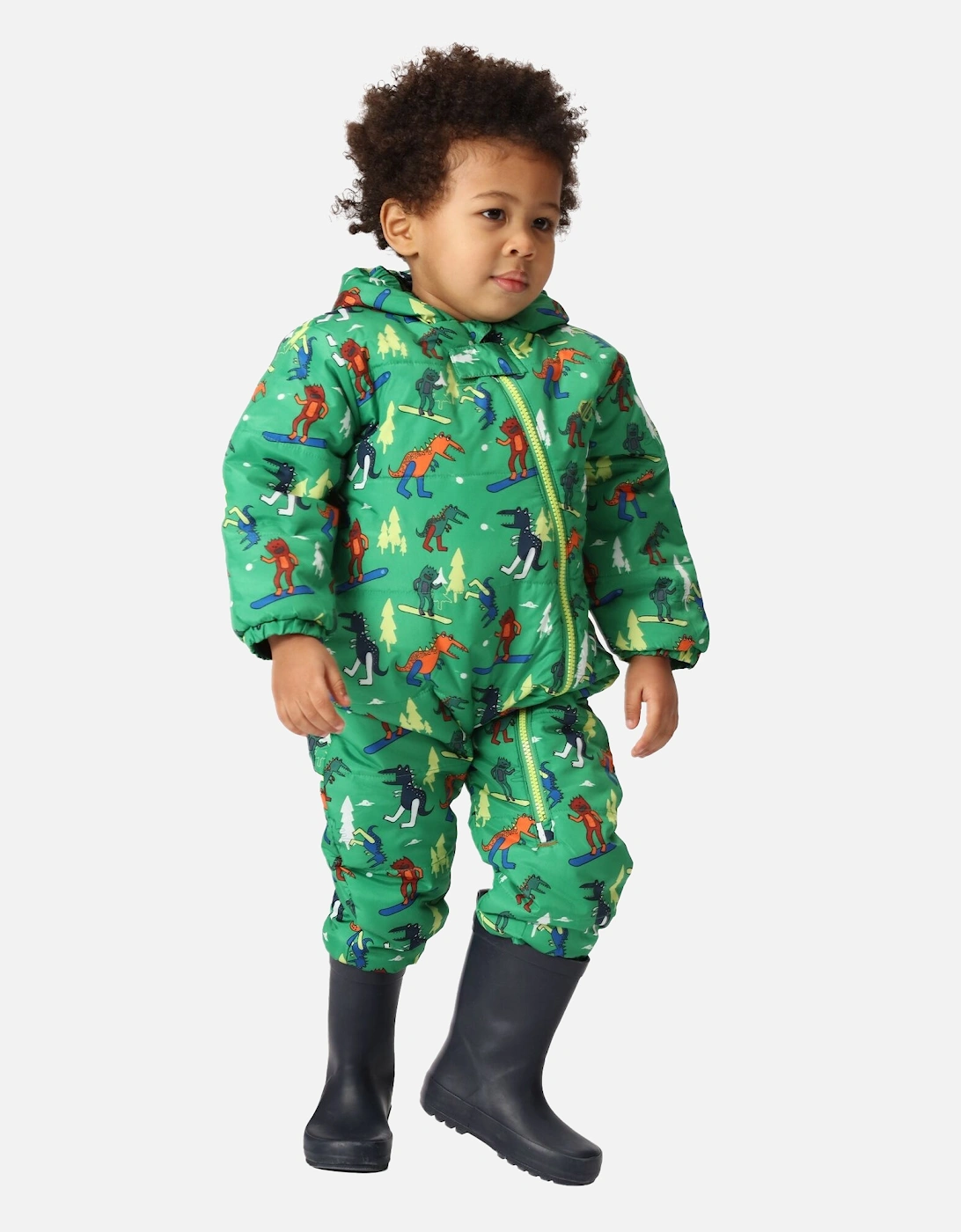 Baby Bambino II Dinosaur Waterproof Snowsuit