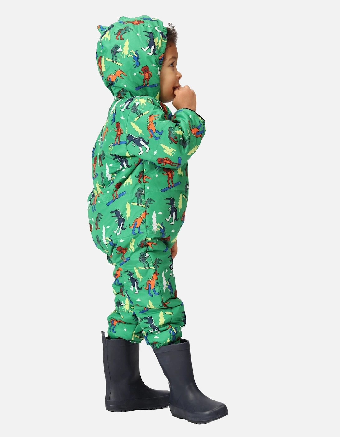 Baby Bambino II Dinosaur Waterproof Snowsuit
