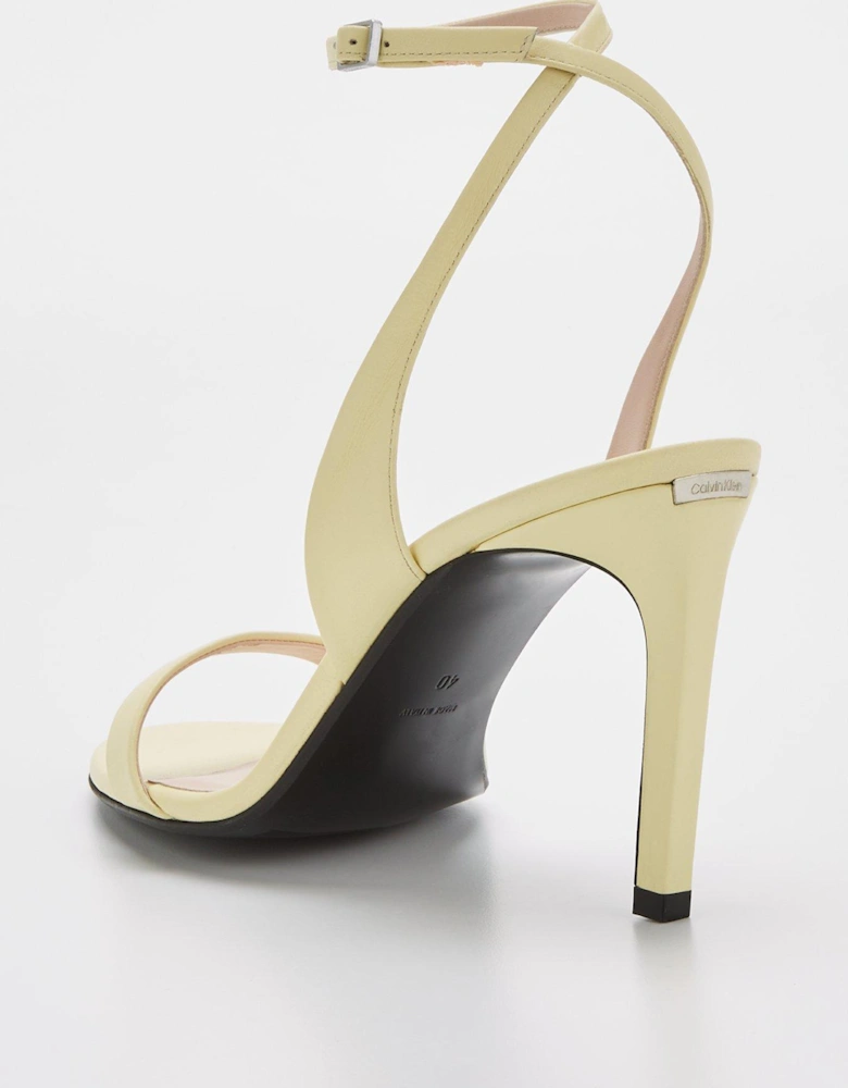 Heeled Sandal - Yellow