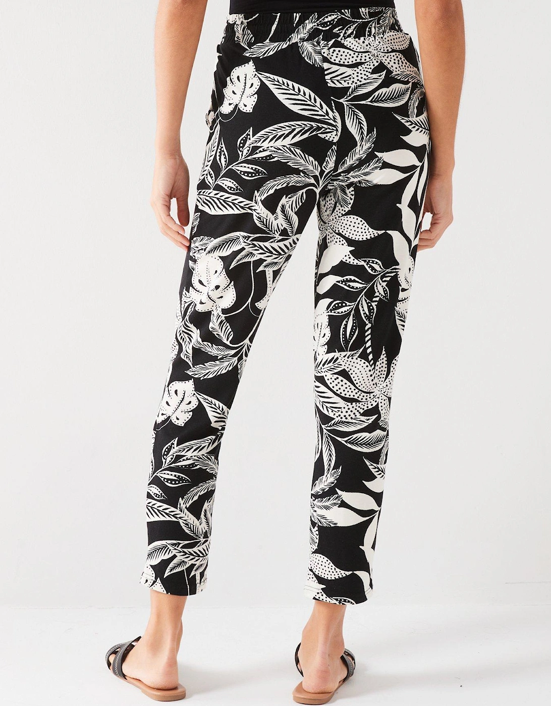 Tapered Leg Trouser - Print