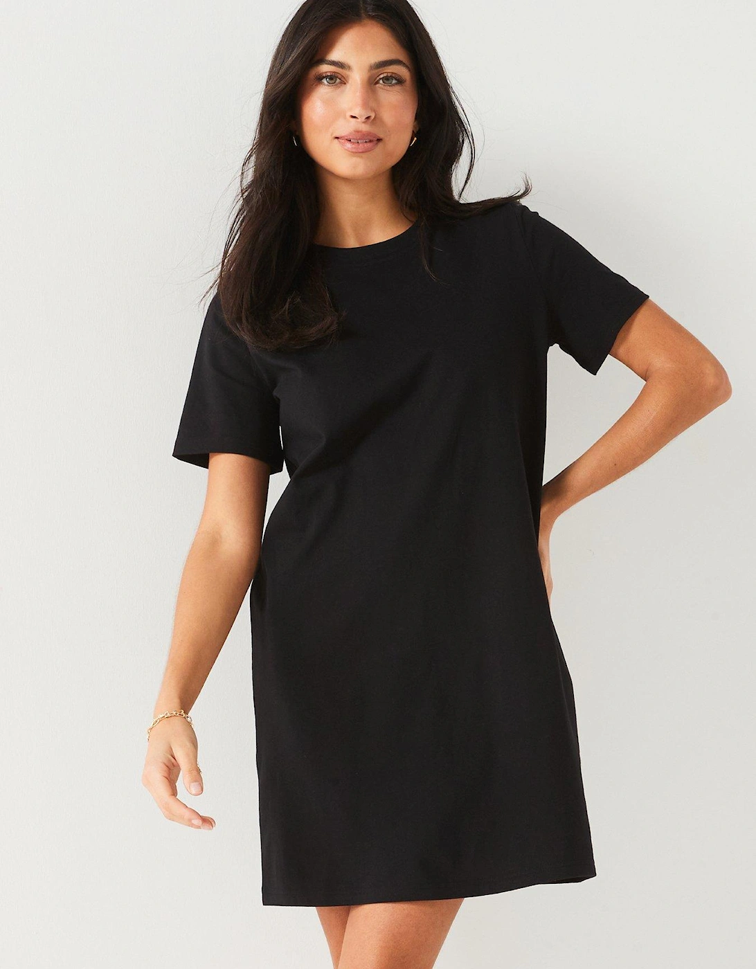 The Essential Tshirt Dress - Black