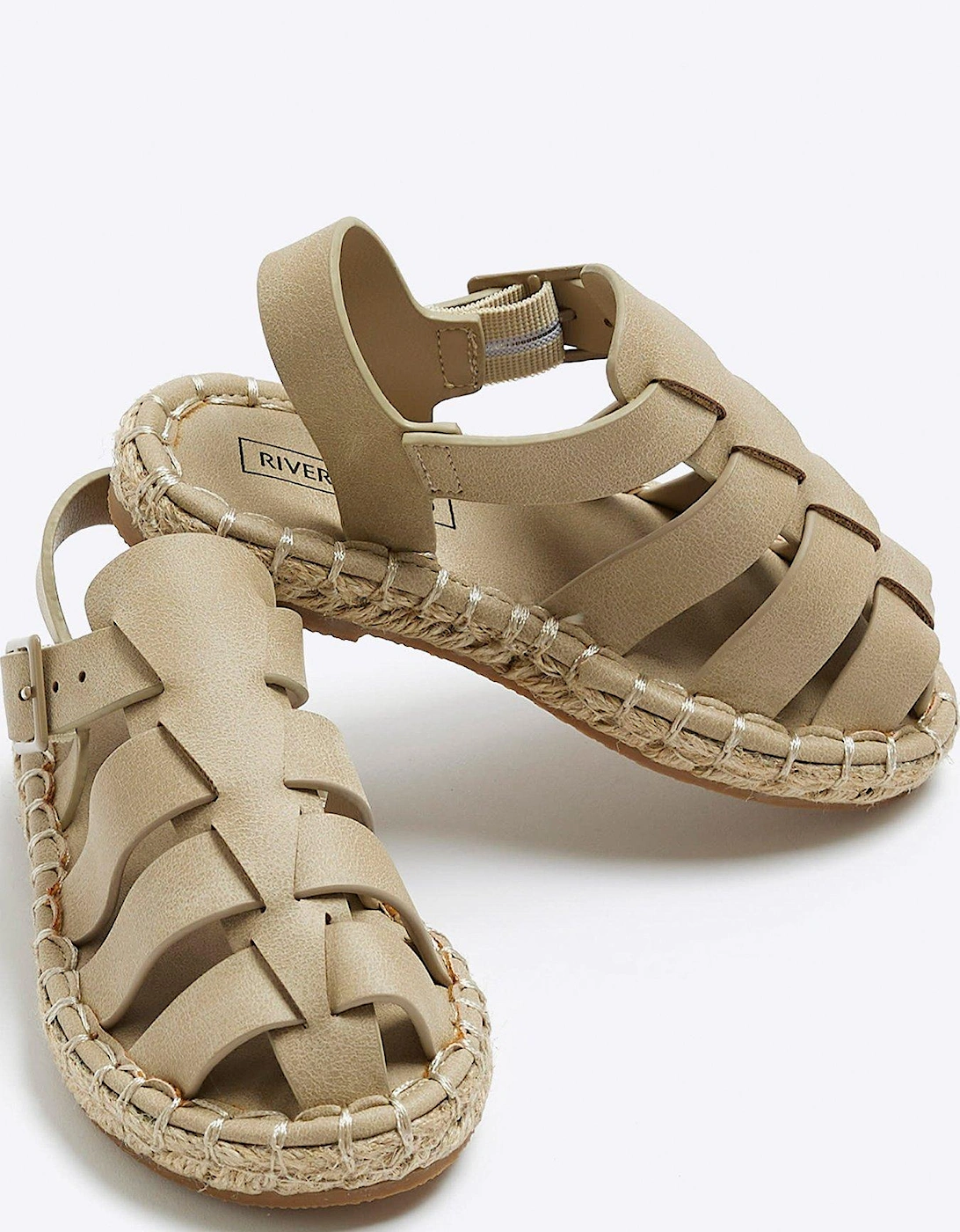 Mini Boys Gladiator Sandals - Beige