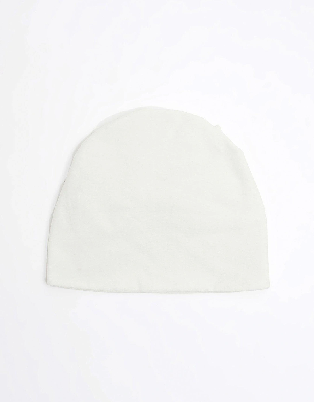 Baby Girls Bow Turban Hat - Cream