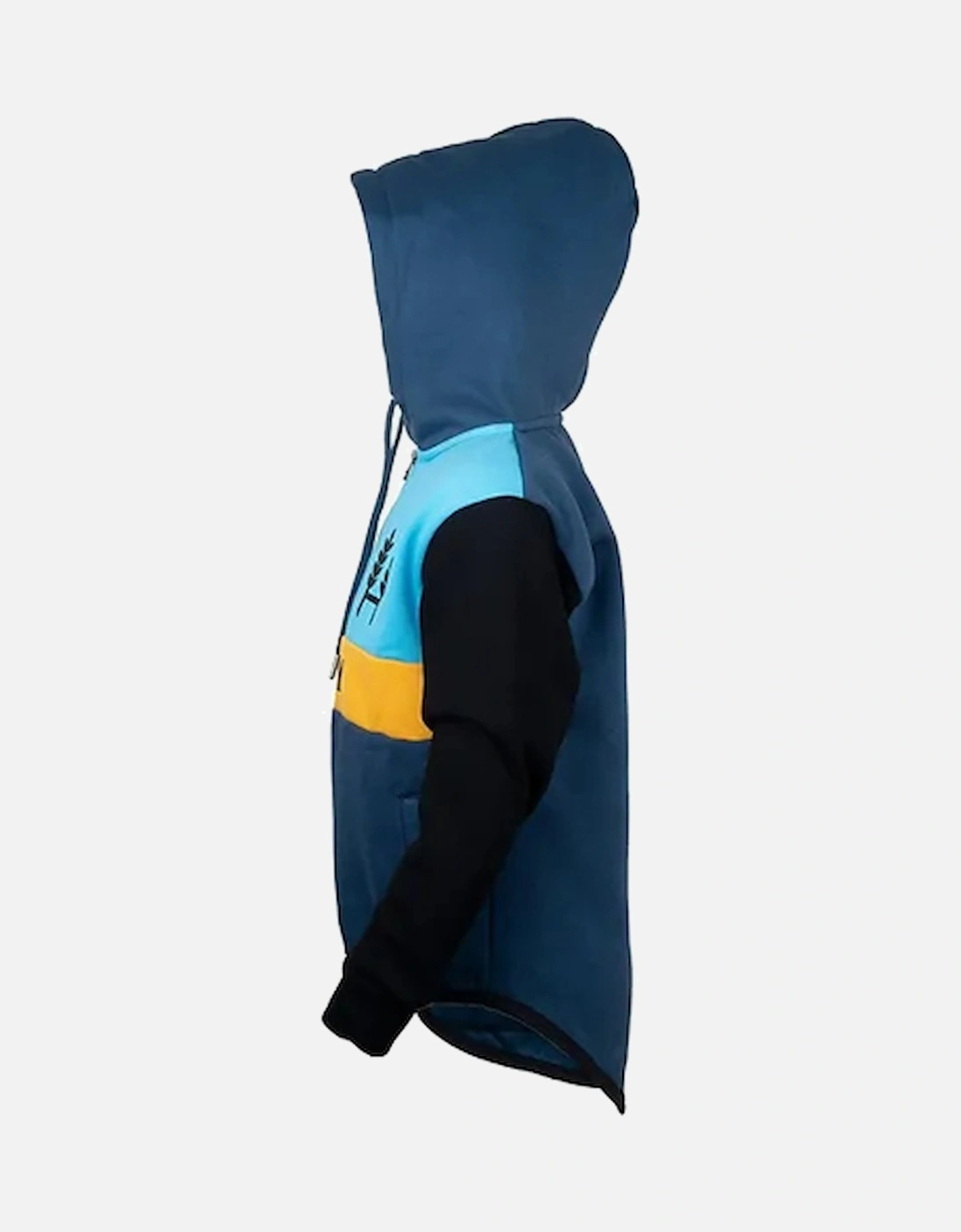 Kids Mullet Shearing Hoodie Blue/Yellow