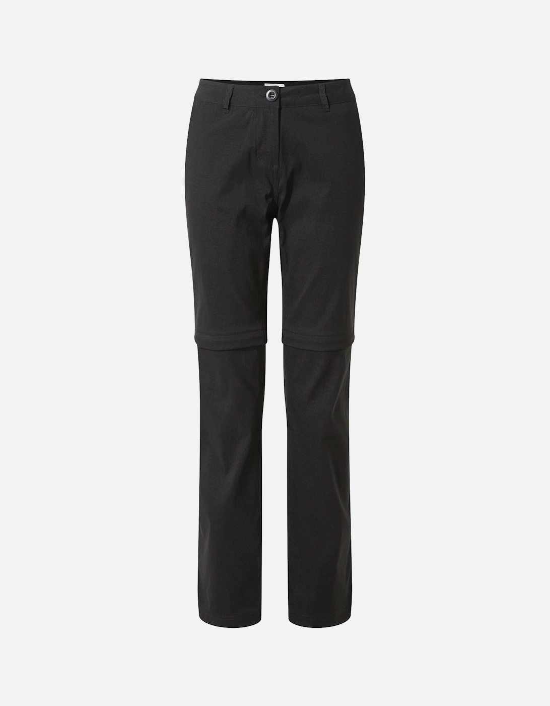 Women's Craghoppers Womens/Ladies Kiwi Pro II Convertible Trousers - Black - Size: 14 uk s