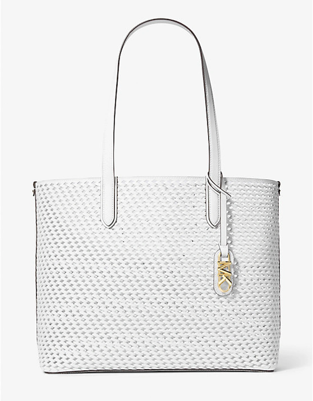 Eliza Extra-Large Hand-Woven Leather Tote Bag, 5 of 4