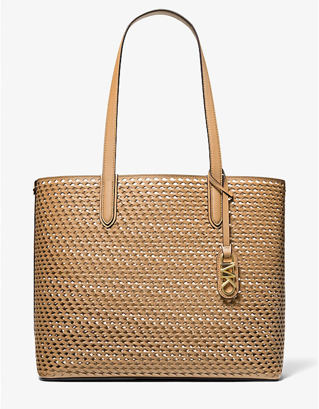 Eliza Extra-Large Hand-Woven Leather Tote Bag, 5 of 4